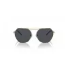 EMPORIO ARMANI EA2148-301387 Óculos de sol homem, armação preta mate, lentes cinzento-escuro, 56 mm