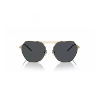 EMPORIO ARMANI EA2148-301387 Óculos de sol homem, armação preta mate, lentes cinzento-escuro, 56 mm