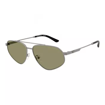 Óculos de sol de homem EMPORIO ARMANI EA2156-30032A - armação preta mate, lentes cinzentas degradê, 59 mm