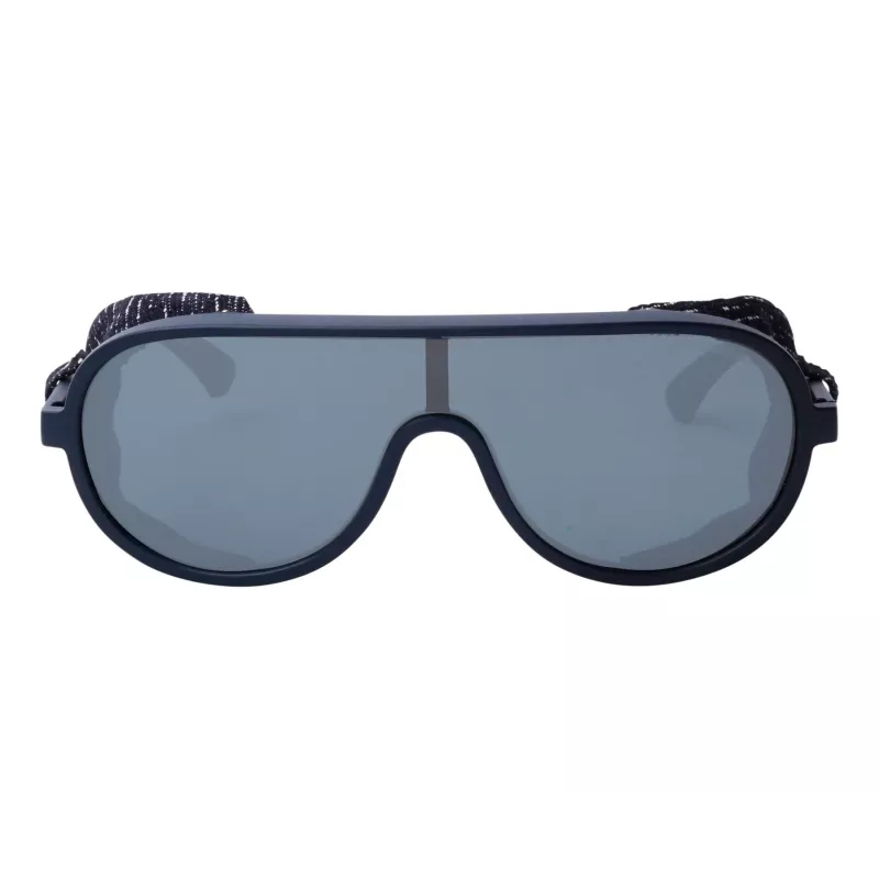 Óculos de sol pilot EMPORIO ARMANI EA4166Z58726G pretos mate com lentes cinzentas espelhadas