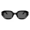 Óculos de sol de homem EMPORIO ARMANI EA4230U501787 quadrados armação preta lentes cinzentas 48/25/145 mm