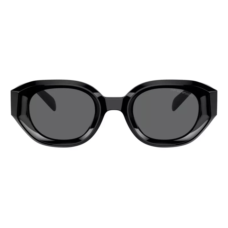Óculos de sol de homem EMPORIO ARMANI EA4230U501787 quadrados armação preta lentes cinzentas 48/25/145 mm