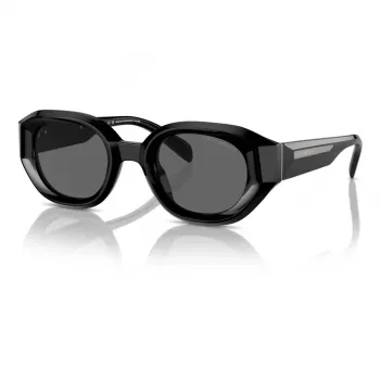 Óculos de sol de homem EMPORIO ARMANI EA4230U501787 quadrados armação preta lentes cinzentas 48/25/145 mm