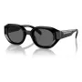 Óculos de sol de homem EMPORIO ARMANI EA4230U501787 quadrados armação preta lentes cinzentas 48/25/145 mm