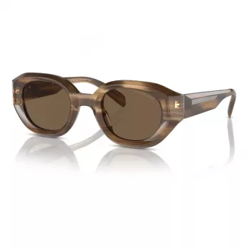 Óculos de sol retangulares EMPORIO ARMANI EA4230U614973 preto mate cinzento escuro 48 mm