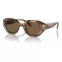 Óculos de sol retangulares EMPORIO ARMANI EA4230U614973 preto mate cinzento escuro 48 mm