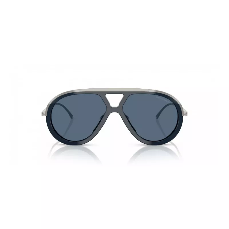 Óculos de sol de homem EMPORIO ARMANI EA4242U621380 - Armação preta mate, lentes cinzentas degradê, 56 mm