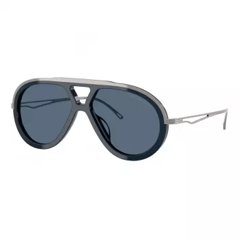 Óculos de sol de homem EMPORIO ARMANI EA4242U621380 - Armação preta mate, lentes cinzentas degradê, 56 mm