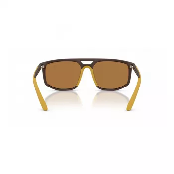 Óculos de sol Emporio Armani EA4248U62586H homem preto mate cinzento espelhado prateado 58mm