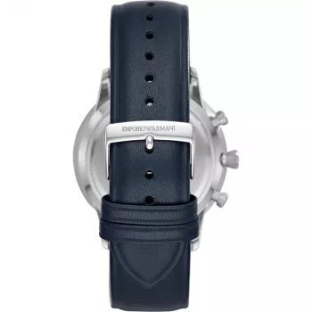 Relógio cronógrafo de homem Emporio Armani Luigi aço inoxidável mesh AR11226