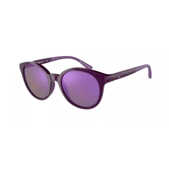 Óculos de sol EMPORIO ARMANI senhora EA4185-51154V armação cinzenta transparente lentes cinzentas degradê 47/18/125 mm