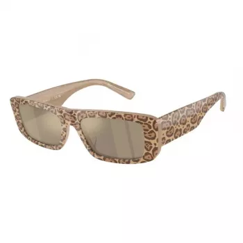 Óculos de sol de mulher EMPORIO ARMANI EA4229U61195A cat eye armação cinzenta transparente lentes cinzentas degradê 55 mm