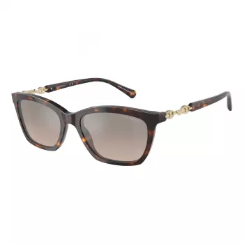 Óculos de sol Emporio Armani para mulher EA4238F50266I Havana castanho degradê 54mm