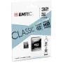 Cartão de memória Emtec ECMSDM32GHC10CG 32GB MicroSDHC Class 10 UHS-I com adaptador SD