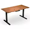 ENDORFY Atlas L secretária elétrica de altura ajustável nogueira/preto