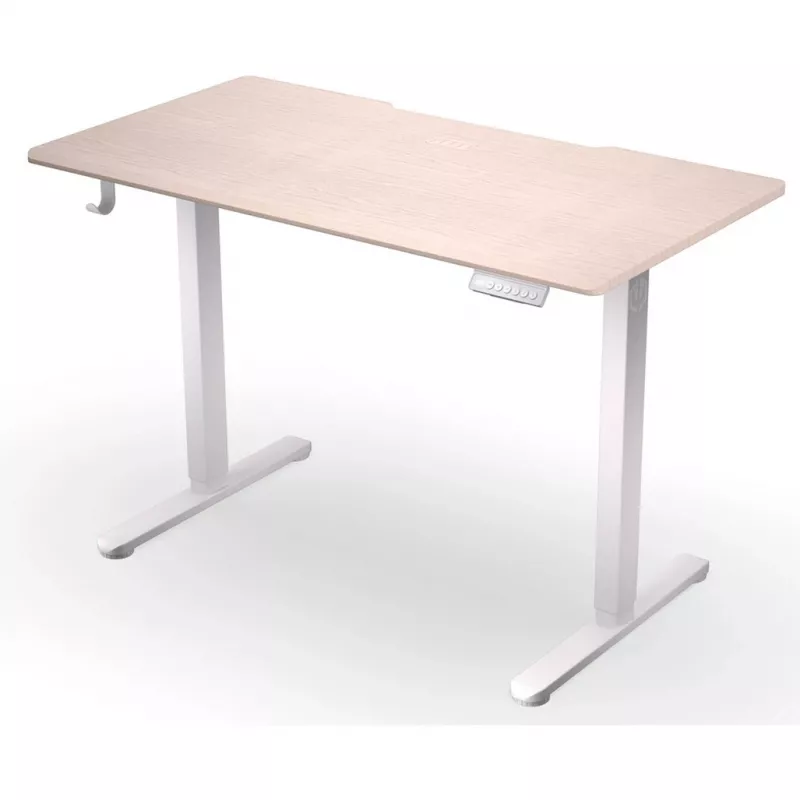 ENDORFY Atlas S secretária elétrica de altura ajustável madeira clara 120x60 cm