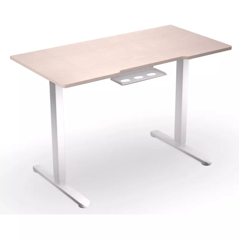 ENDORFY Atlas S secretária elétrica de altura ajustável madeira clara 120x60 cm