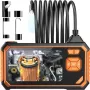 Câmara endoscópica com ecrã Bigstren 4,3 polegadas IPS LCD 1080P sonda 8mm cabo 5m IP67 2600mAh