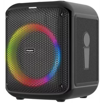 ENERGIZER Altifalante Bluetooth Portátil 20W RGB LED Rádio FM 6000mAh Preto