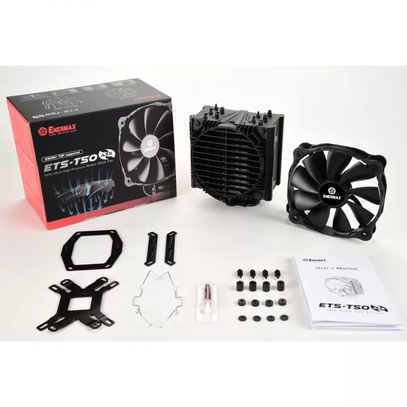 Enermax ETS-T50 AXE Silent Edition Dissipador de CPU torre de 140mm