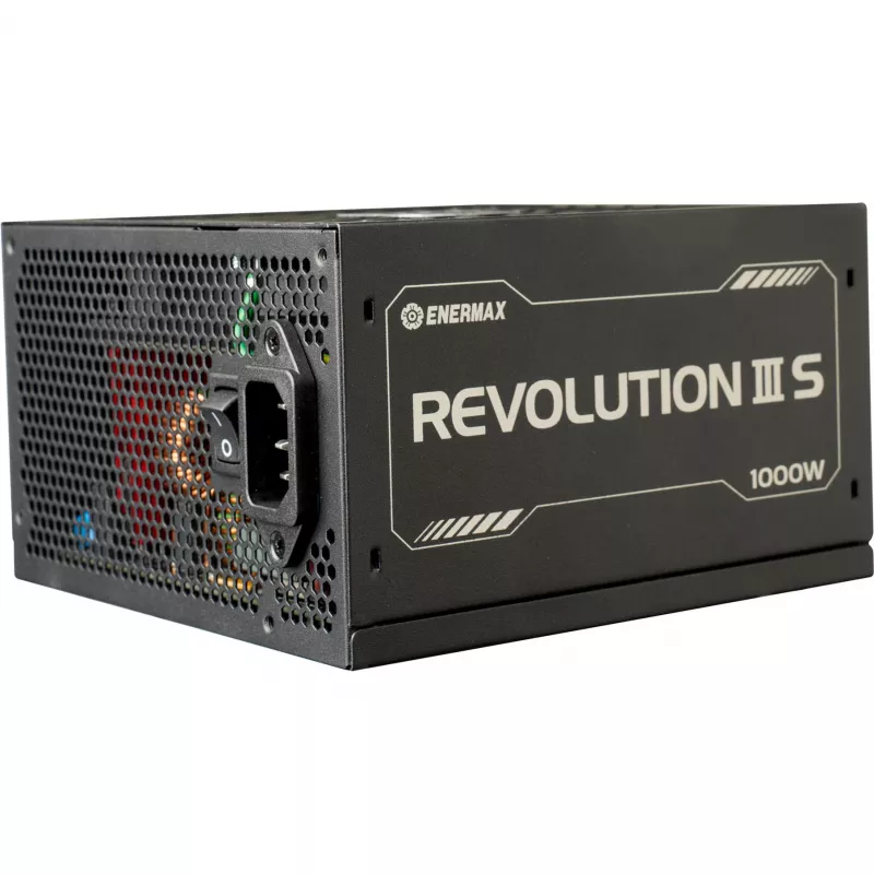 Enermax Revolution3 1000W 80+ Platinum ATX 3.1 fonte de alimentação totalmente modular