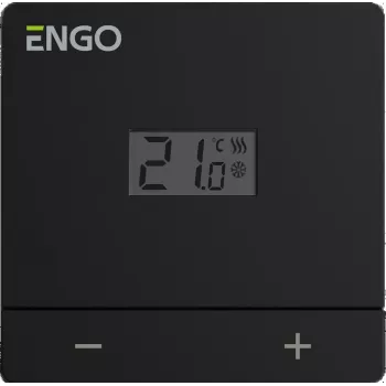 Termostato ambiente programável diário sem fios ENGO Controls EASY-230B
