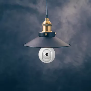 Câmara Wi-Fi inteligente ENGO Controls ECAM-E27 para casquilho E27, 4MP