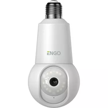 Câmara Wi-Fi inteligente ENGO Controls ECAM-E27 para casquilho E27, 4MP