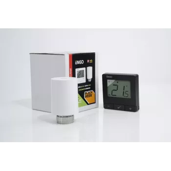 Kit de aquecimento inteligente ENGO Controls (E25-BATB-4 + ETRV-M30)