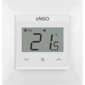 ENGO E55-W Termostato Wi-Fi de encastrar para molduras 55x55