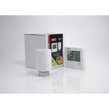 ENGO Kit de Aquecimento Inteligente Branco (E25-BATW-4 + ETRV-M30)