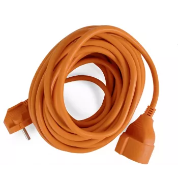 Extensão elétrica ENTAC ESECG1.5-10-O, 10 m, laranja, IP20, 3G1.5, 16 A