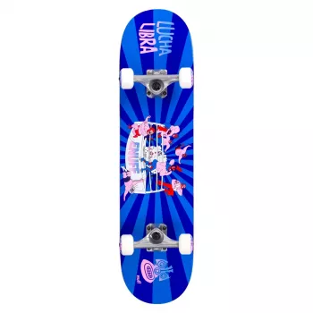 Enuff Lucha Libre 7.75 Skate Completo Azul-Rosa