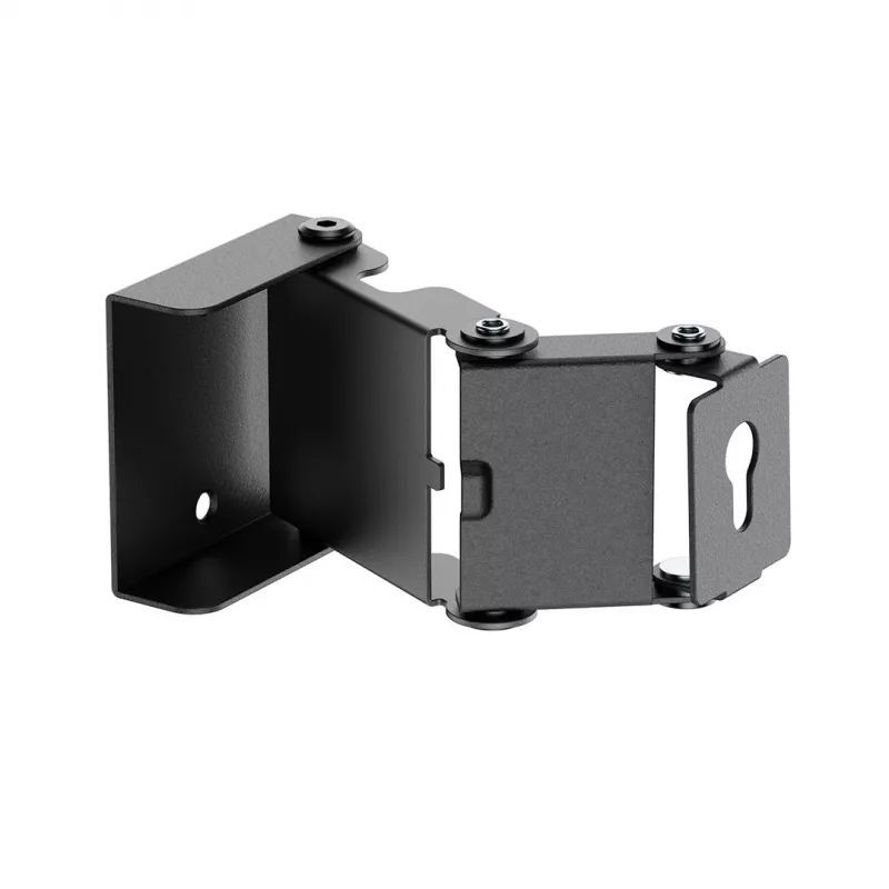 EOF Maclean MC-177 Suporte de parede para soundbar, aço, preto, inclinação +8° a -8°, máx. 10 kg