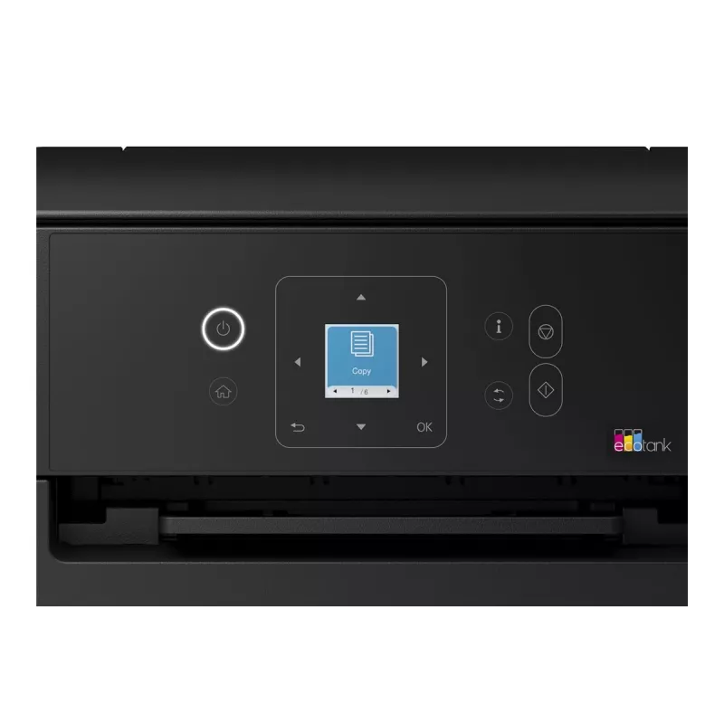 Epson EcoTank ET-2922 Impressora multifunções jato de tinta a cores - A4/Legal - Imprimir, copiar, digitalizar - Wi-Fi, USB - preto