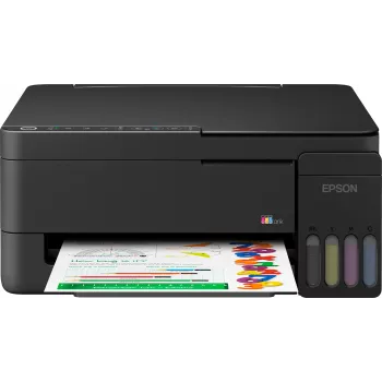 Impressora multifunções jato de tinta a cores A4 Wi-Fi Epson EcoTank L3352 com depósitos de tinta recarregáveis (C11CL62426)