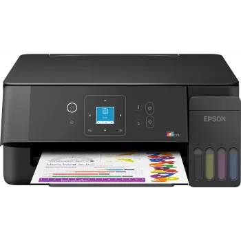 Impressora multifunções jato de tinta Epson EcoTank L3360 (A4, Wi-Fi, preto)