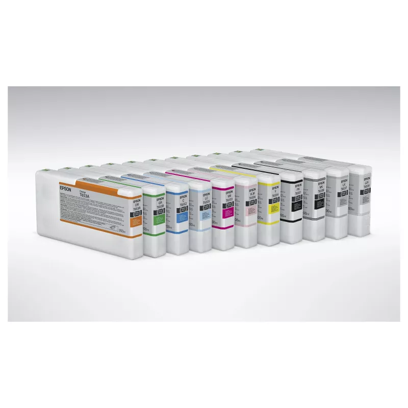 Cartucho de tinta Epson T653400 amarelo (200 ml, pigmento, UltraChrome HDR) para Stylus Pro 4900/7890/7900/9890/9900