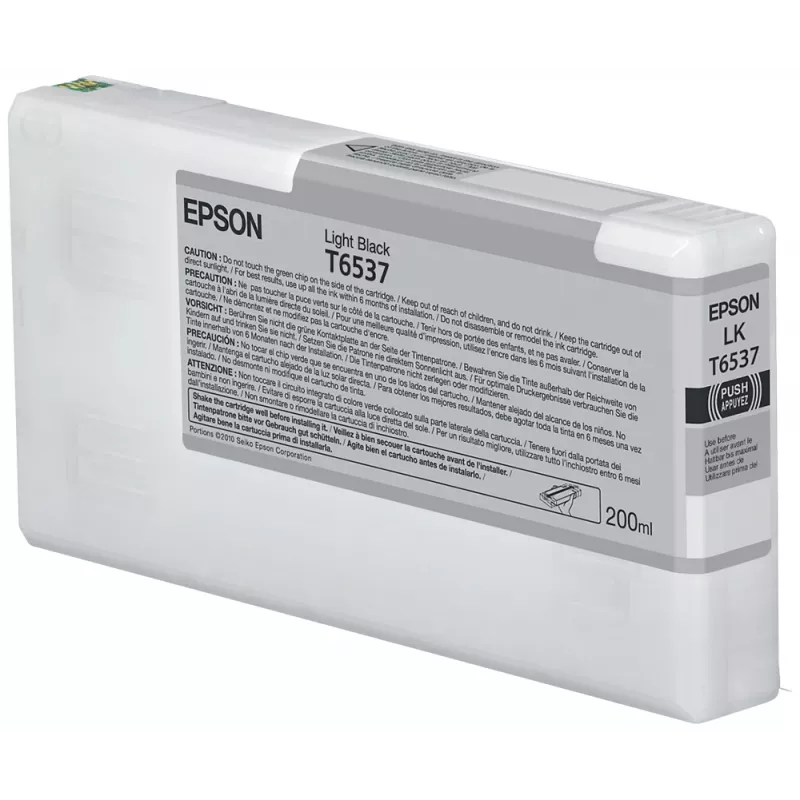 Epson T653700 UltraChrome HDR tinteiro photo black (200 ml, pack de 1)