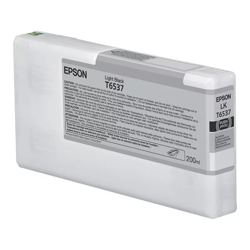 Epson T653700 UltraChrome HDR tinteiro photo black (200 ml, pack de 1)