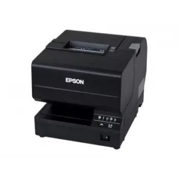 Impressora de talões multifunções Epson TM-J7200, USB, Ethernet, cortador, ASF, preto