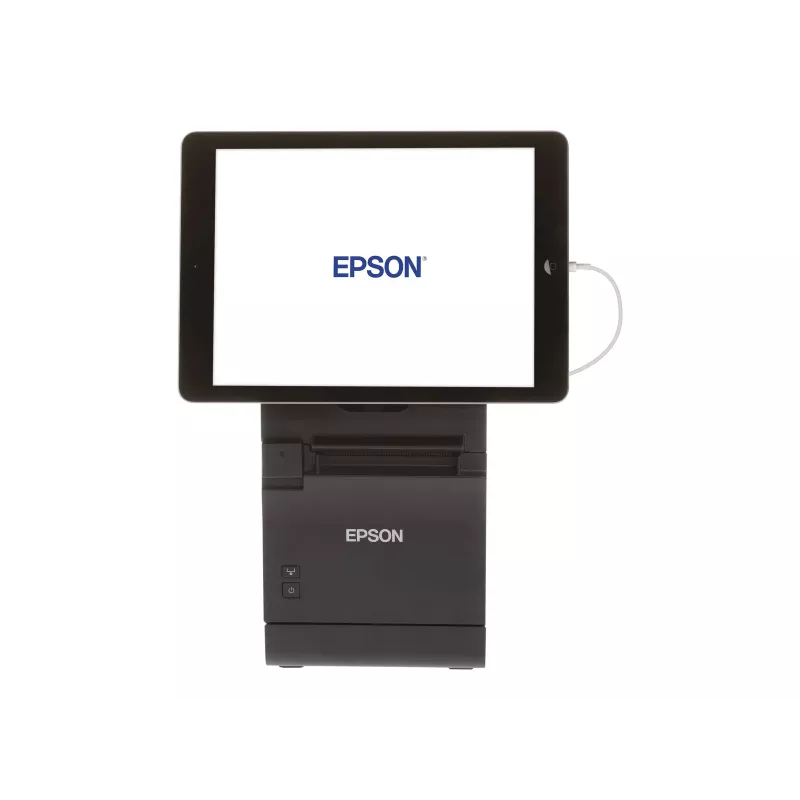 Epson TM m30II-S (012A0) Impressora de talões - Térmica direta - Rolo (79,5 mm) - 203 x 203 dpi - Até 250 mm/s - USB 2.0, LAN, USB 2.0 Host, Lightning - Cortador automático - Preto