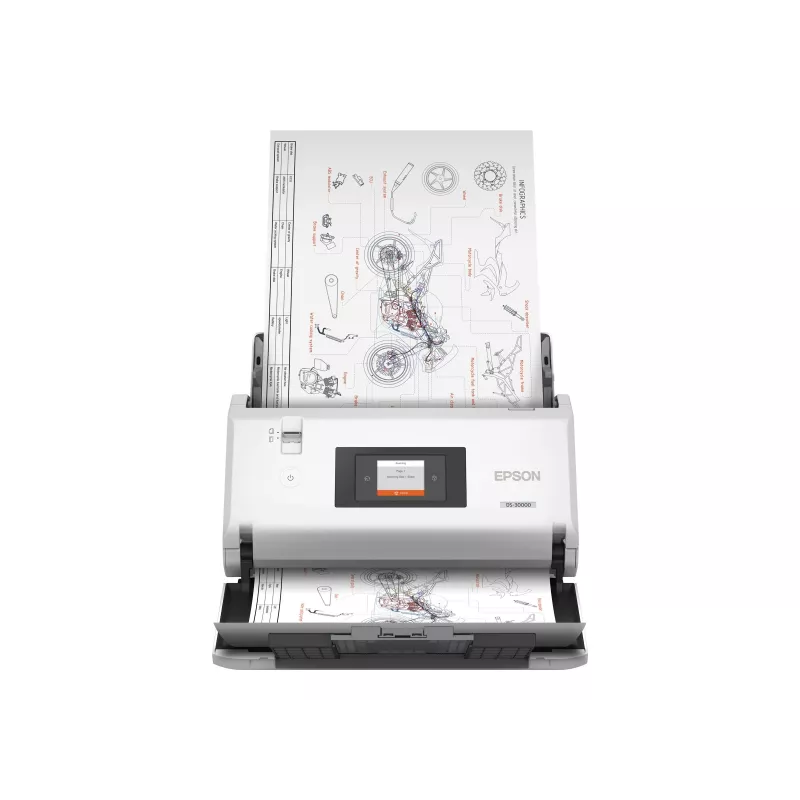 Epson WorkForce DS-30000 A3 Duplex Digitalizador de Documentos 70ppm 600dpi USB 3.0