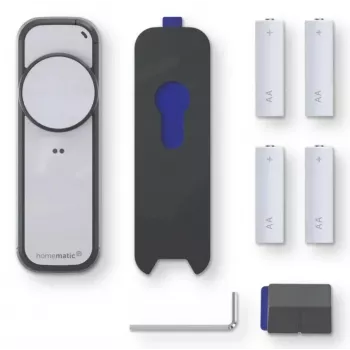 eQ-3 AG Homematic IP Fechadura de porta motorizada Pro Antracite-Prateado