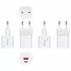 Equip 245526 Carregador de Parede USB-C PD3.0 / USB-A GaN 20W com 2 Portas, Branco