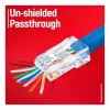Equip Ficha de campo Cat.6A RJ45 blindada sem ferramentas (pack de 100)