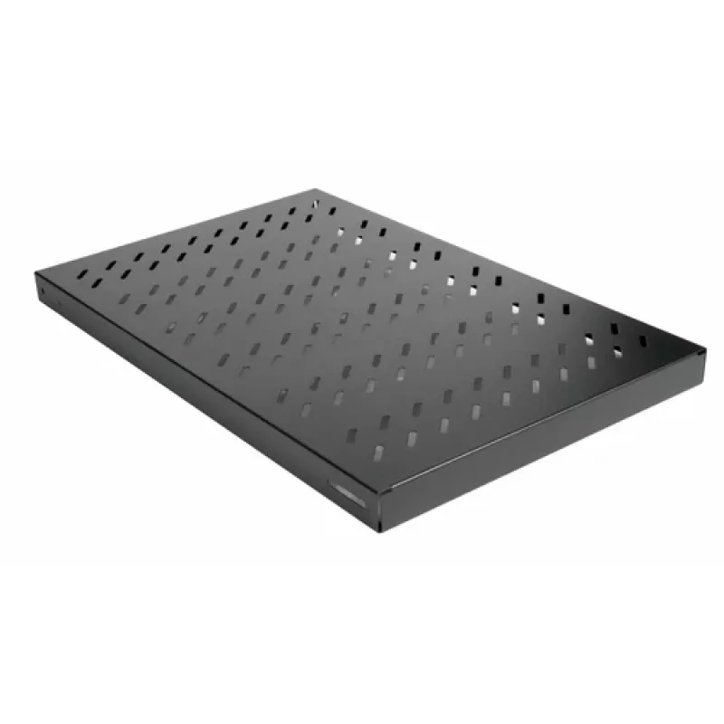 Prateleira variável Equip EZVS-19-1-10-B de 19 polegadas 1U, 1000 mm de profundidade, preto