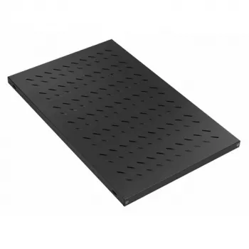 Prateleira variável Equip EZVS-19-1-10-B de 19 polegadas 1U, 1000 mm de profundidade, preto