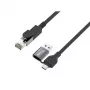Equip adaptador GigaBit USB-C+A para RJ45, preto