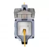 EQUIP Caixa de superfície 1 porta Keystone não blindada exterior cinzento IP44